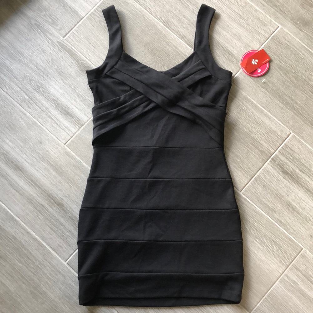Love Culture black bandage dress
